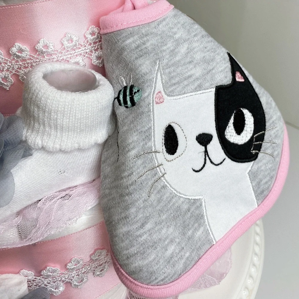 Kitten Diaper Cake